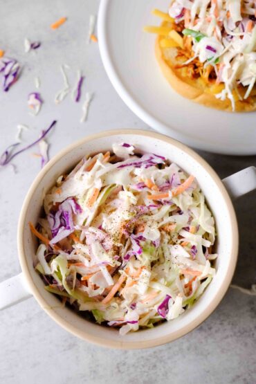 sweet creamy coleslaw recipe
