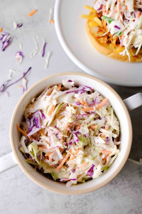 sweet creamy coleslaw recipe​