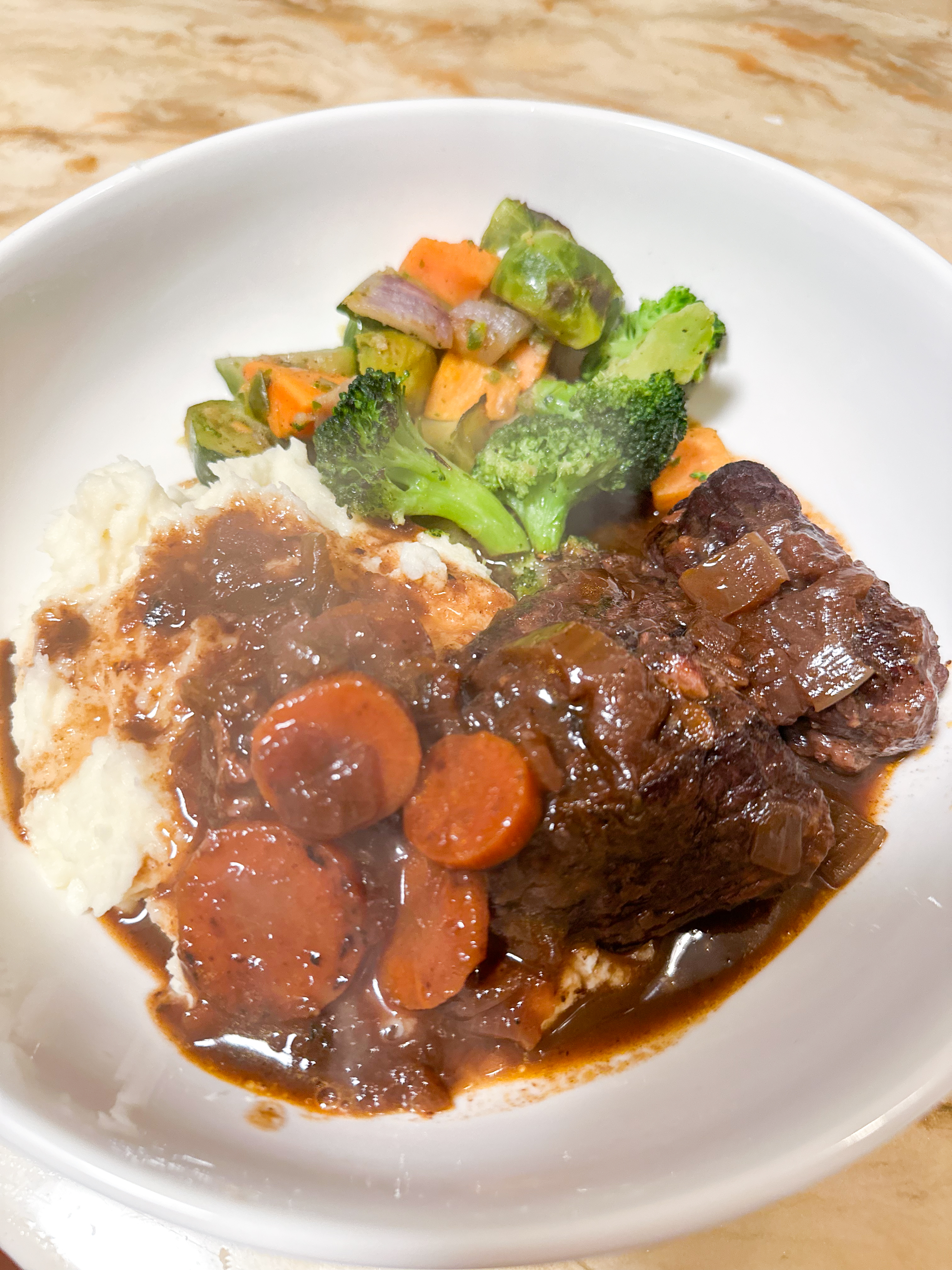 braised beef with red wine