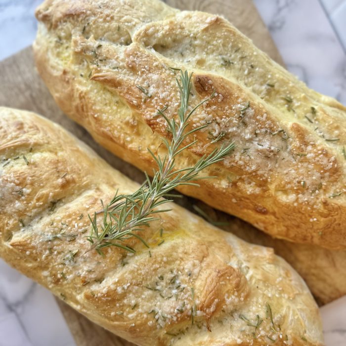 Rosemary Parmesan Bread Jersey Mike's Copycat Recipe Fresh Cup of Joy