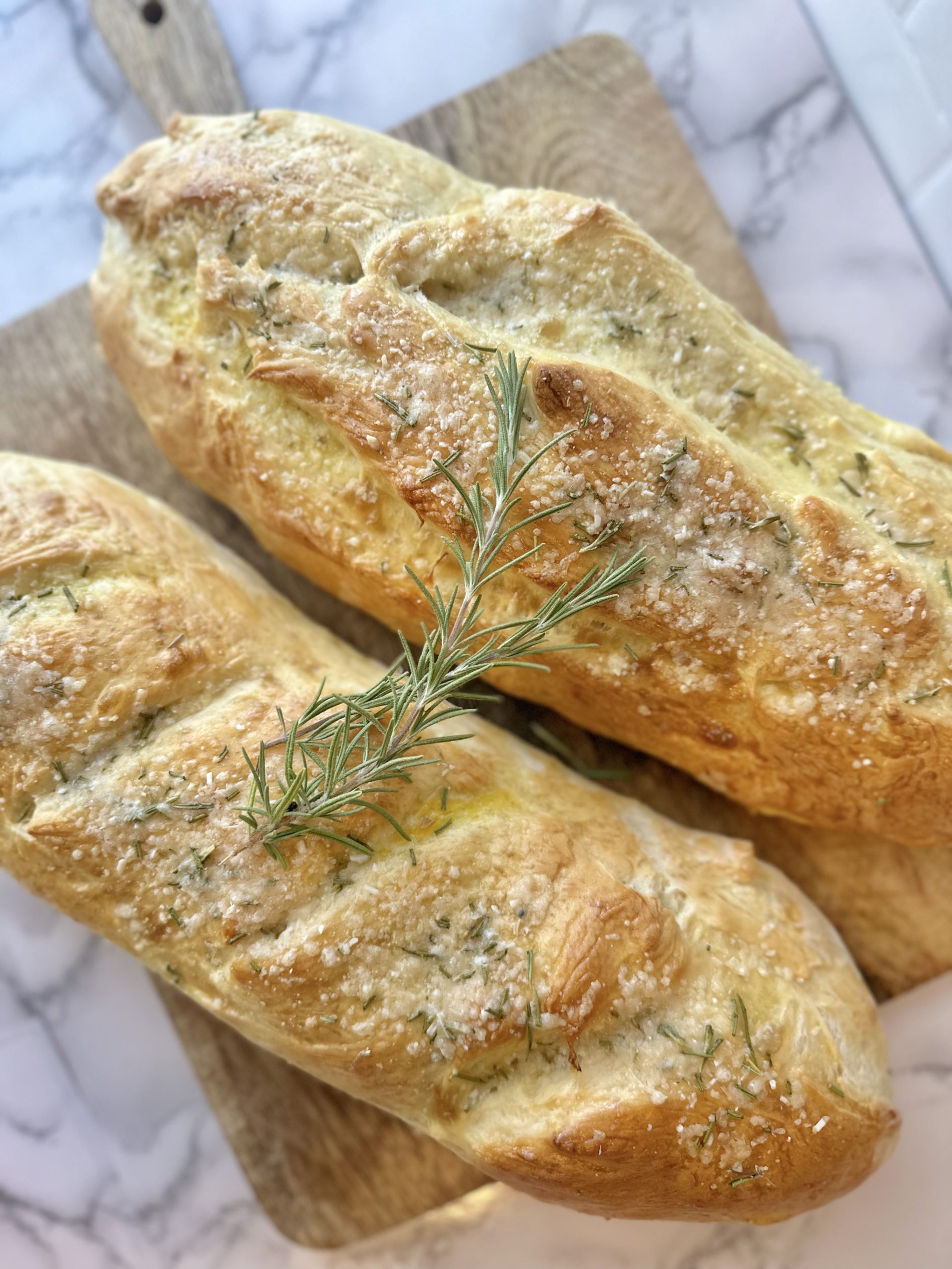 Rosemary Parmesan Bread Jersey Mike's Copycat Recipe Fresh Cup of Joy