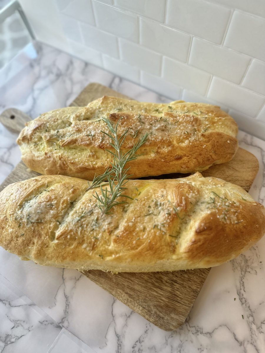 Rosemary Parmesan Bread Jersey Mike's Copycat Recipe Fresh Cup of Joy
