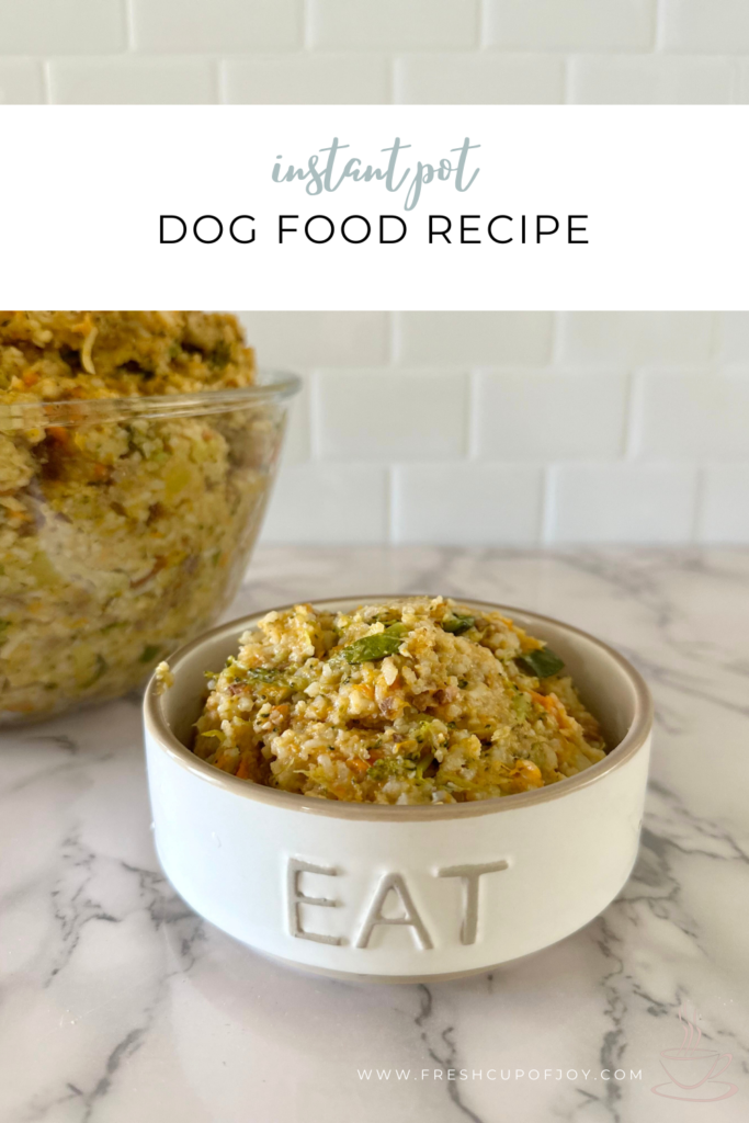 instant pot dog food recipe
