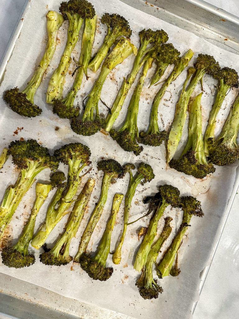roasted broccoli temperature