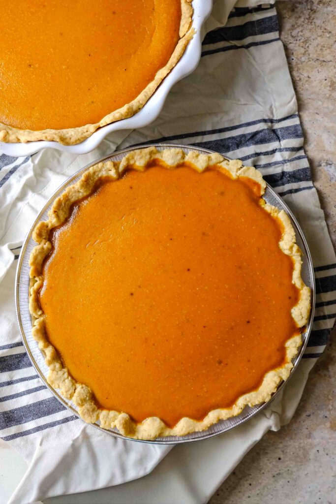 pumpkin pie recipe made with evaporated milk