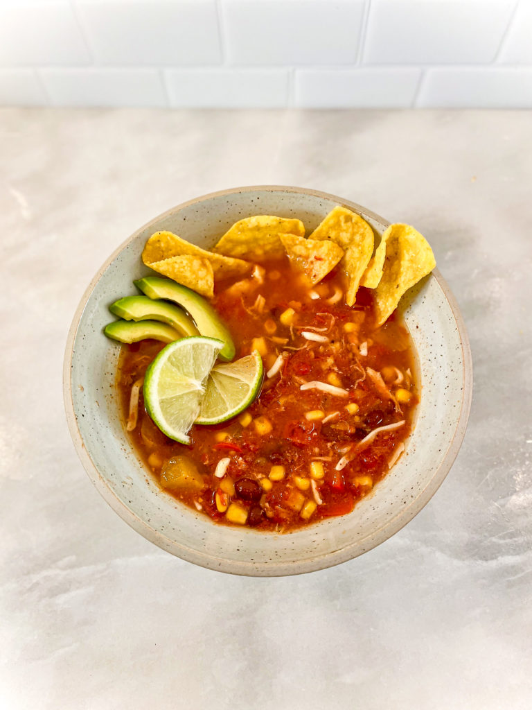 chicken tortilla soup recipe slow cooker