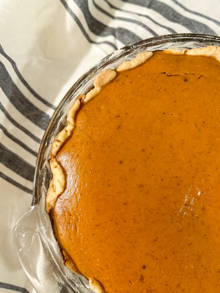 pumpkin pie recipe made from scratch
