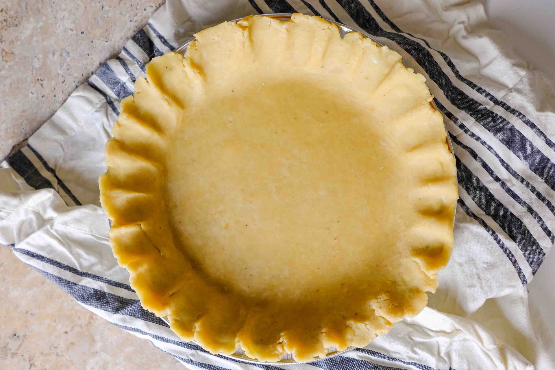 easy pie crust recipe by hand