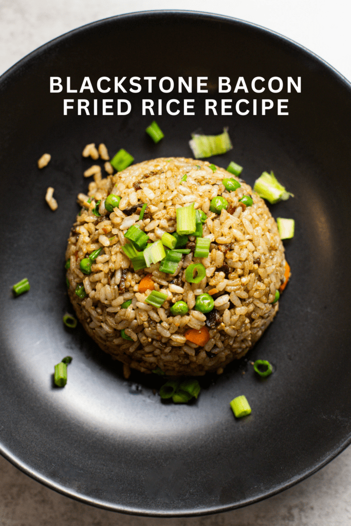 blackstone bacon fried rice recipe