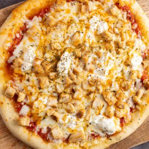 hot honey ricotta pizza