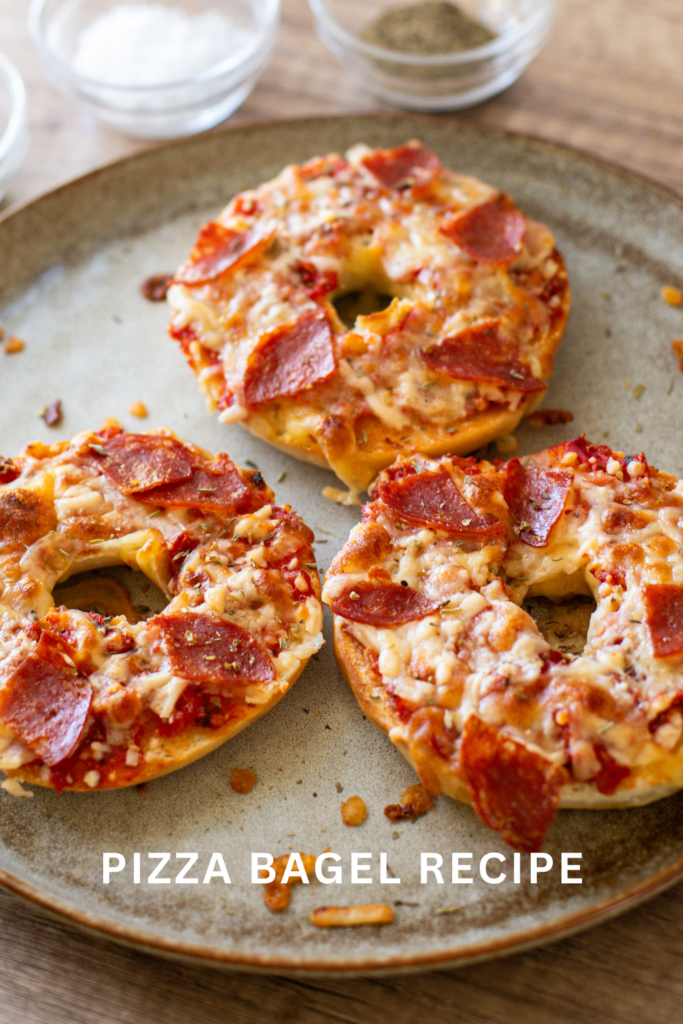 pizza bagel recipe