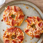 pepperoni pizza bagel recipe