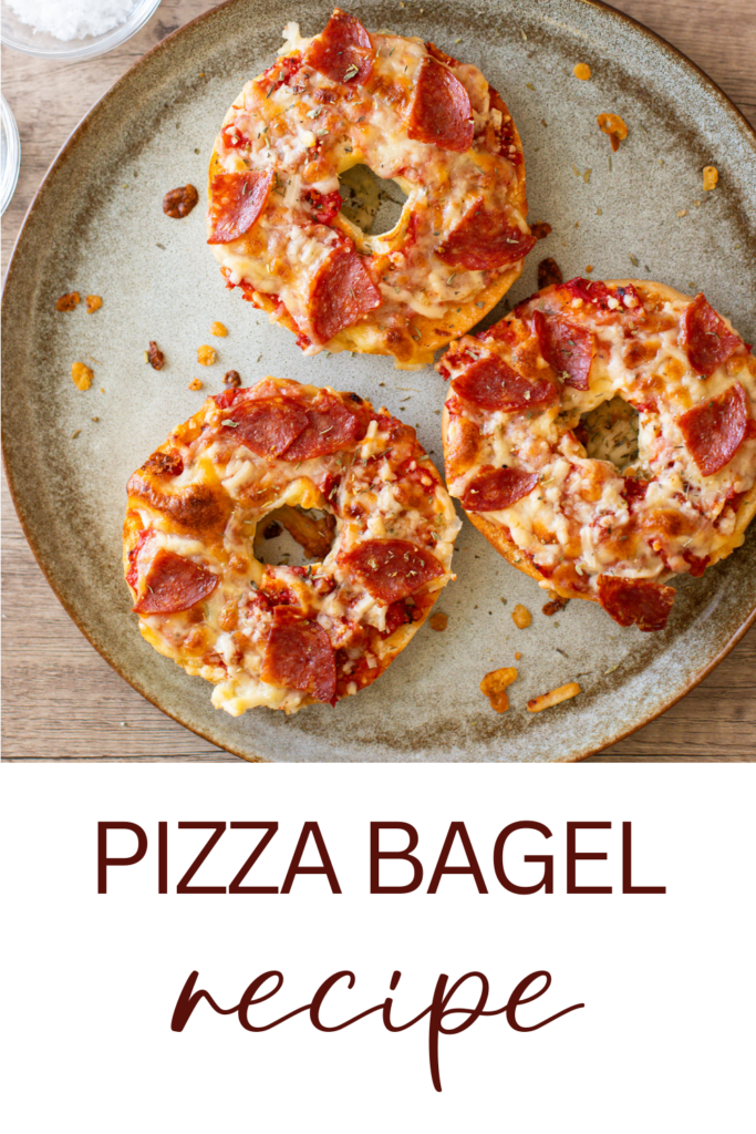 pizza bagel recipe