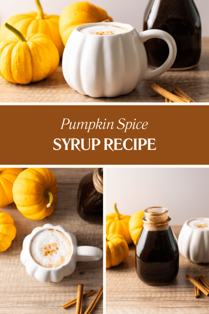 pumpkin spice latte syrup recipe