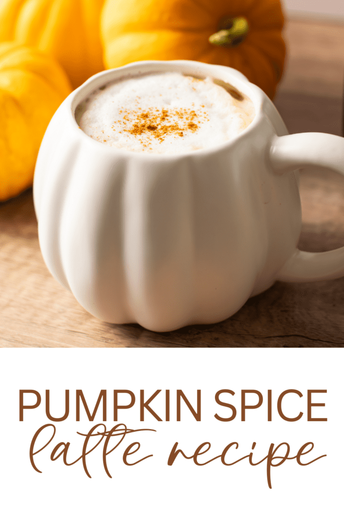 homemade pumpkin spice latte recipe