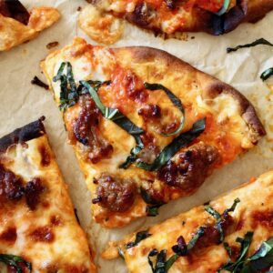 red pepper pizza night idea