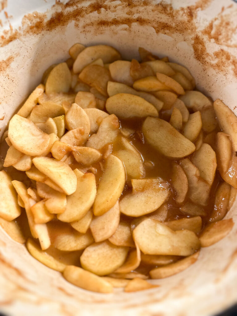 how to make pie filling from fresh apples