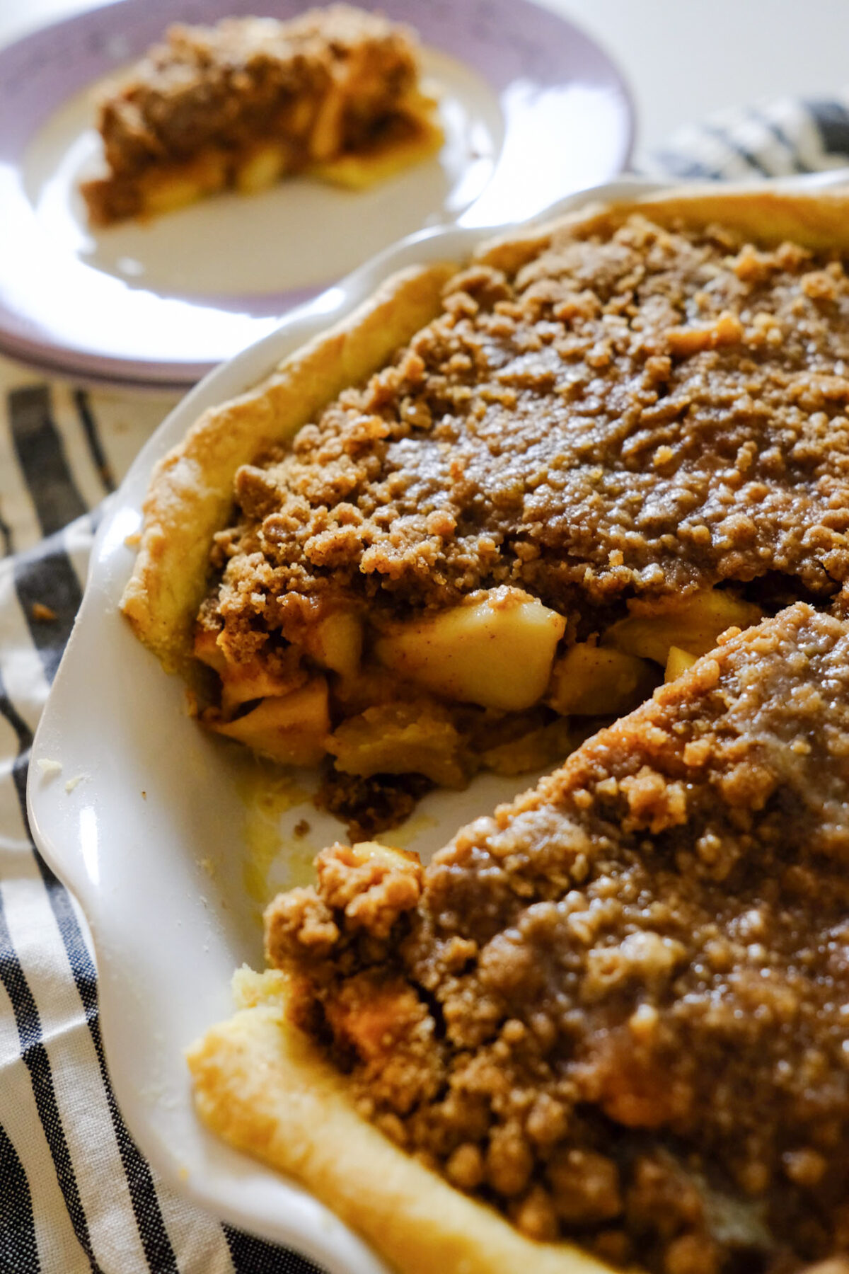 sliced dutch apple pie recipe​