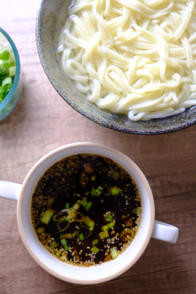easy Kamaage Udon recipe at home