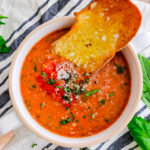 roasted tomato basil soup recipe