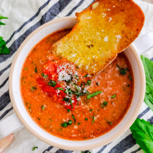 roasted tomato basil soup recipe