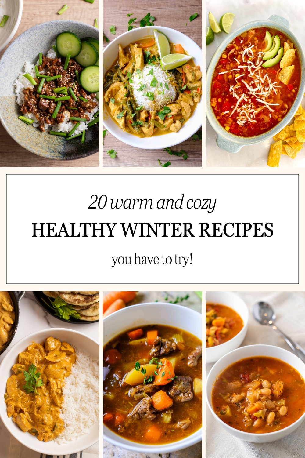 20 Healthy Winter Recipes
