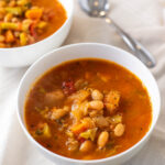 healthy comfort food, sardinian minestrone soup