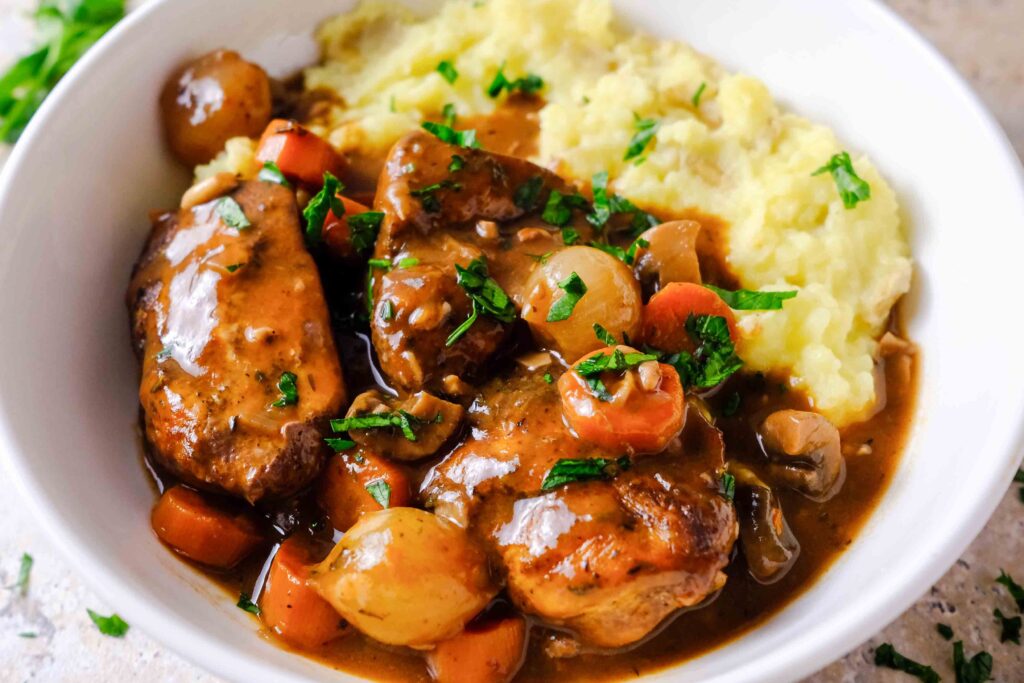 coq au vin for slow cooker