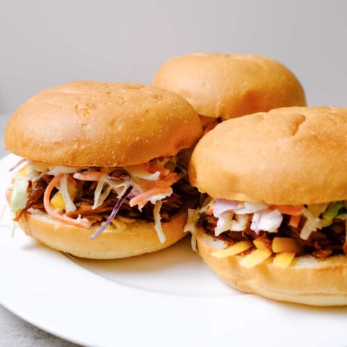 healthy winter recipes like bbq chicken sliders
