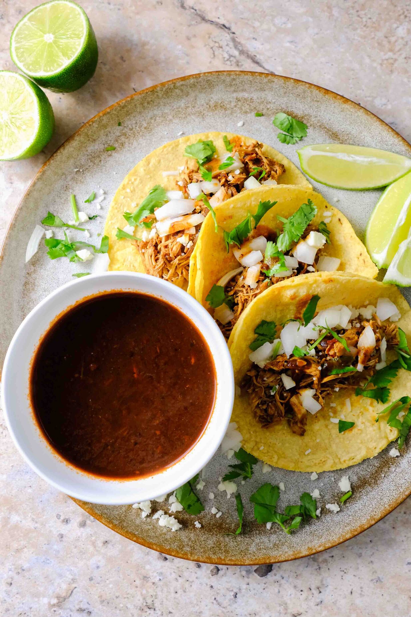 healthy winter recipes like chicken birria tacos