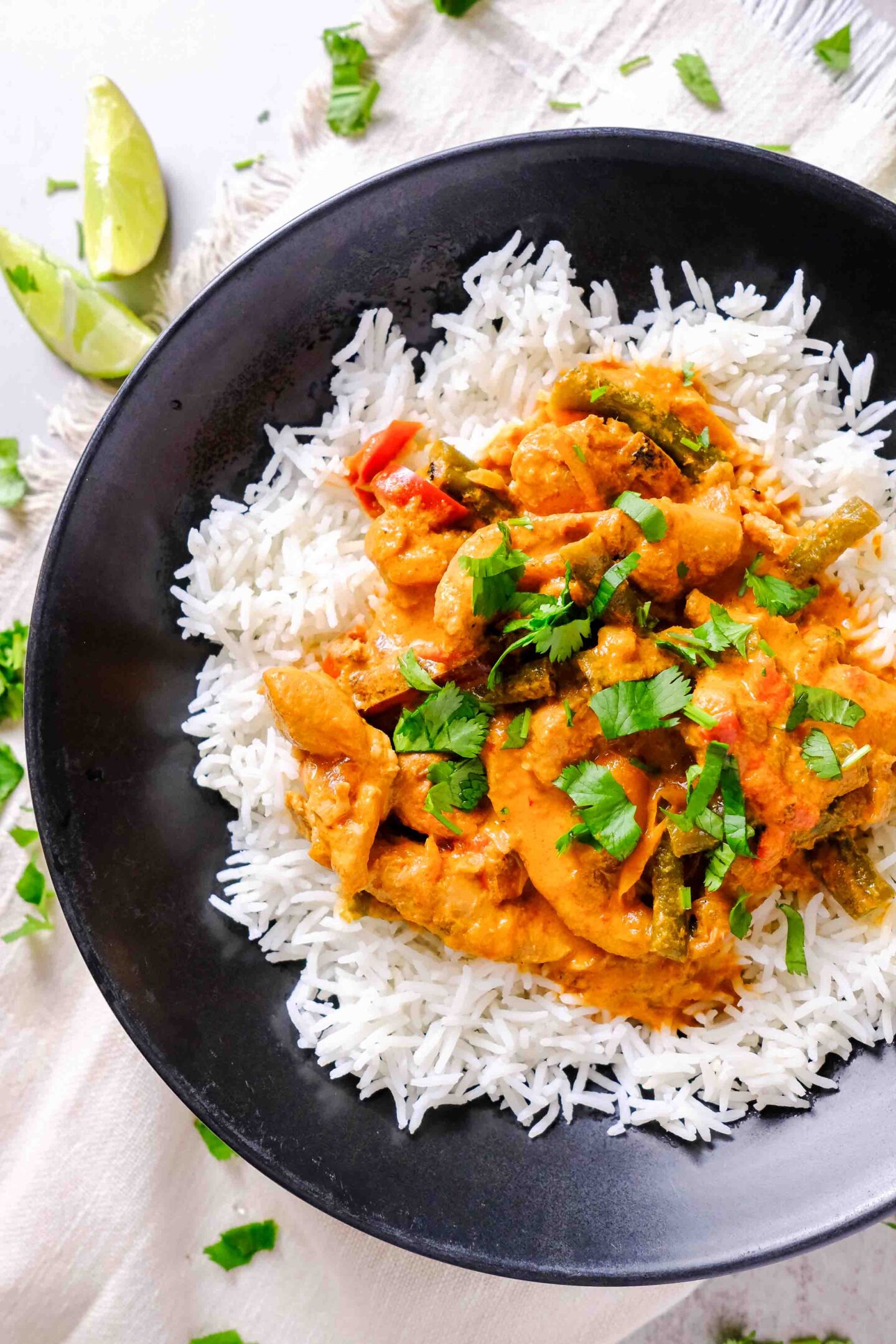 healthy winter recipes like red thai chicken curry