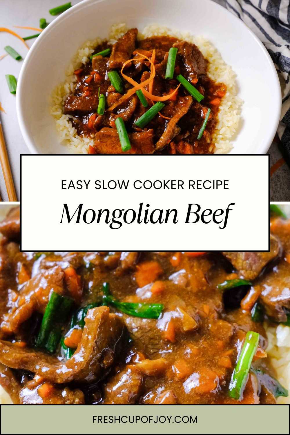 mongolian beef slow cooker dish