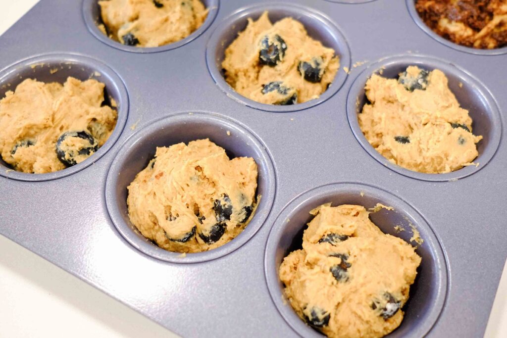 cottage cheese blueberry muffins recipe​