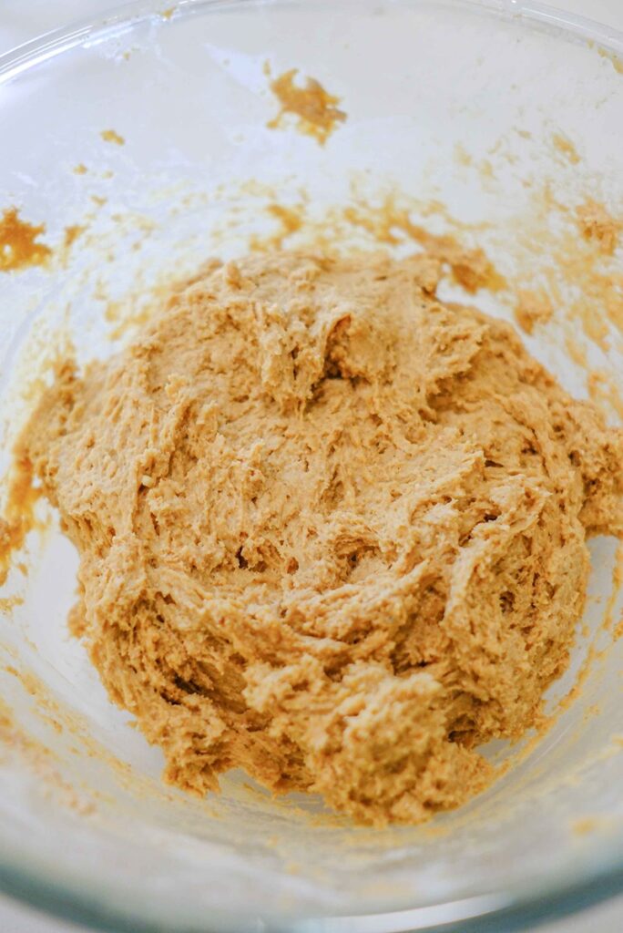 dough for cottage cheese cinnamon roll muffins​