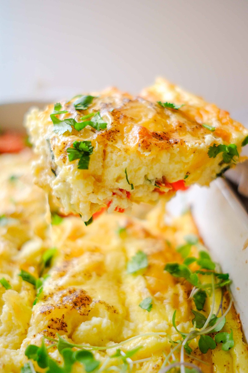 easy baked cottage cheese eggs recipe