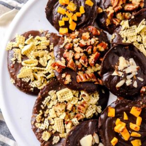 homemade chocolate using three healthier ingredients