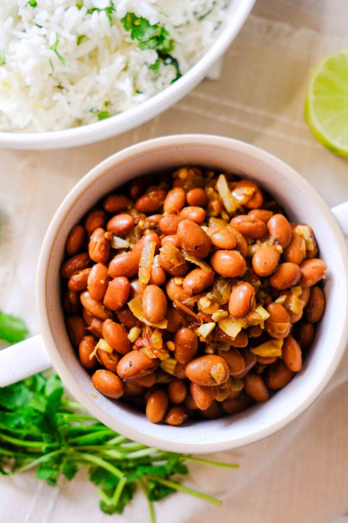 chipotle chicken recipe copycat​ with beans