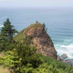 God's thumb hike in Lincoln City, Oregon